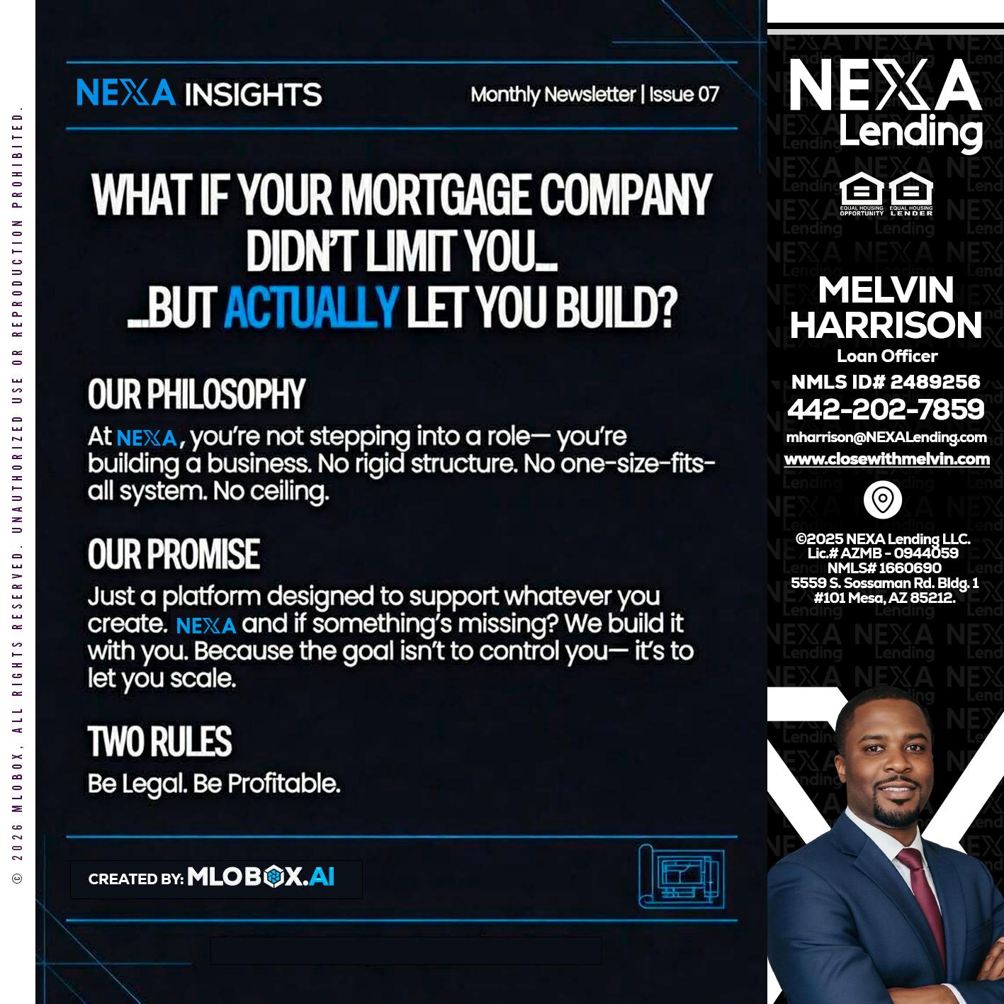 NEXA INSIGHTS - Melvin Harrison -Loan Officer